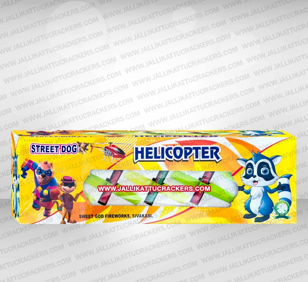 Helicopter Red & Green