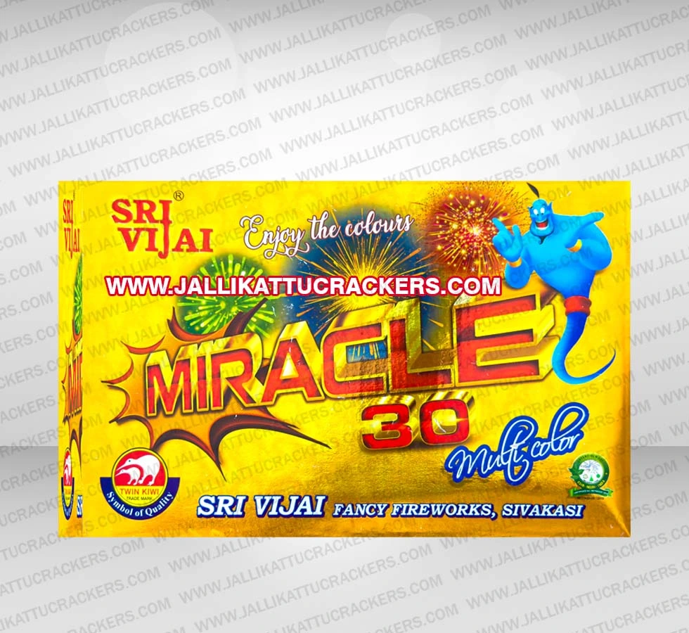 30 Multi Color Shot with Crackling A1 Q