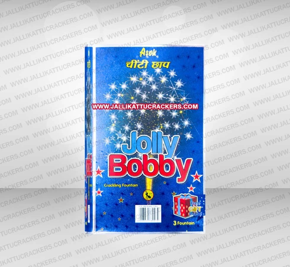 Jolly Bobby Crackling Fountain