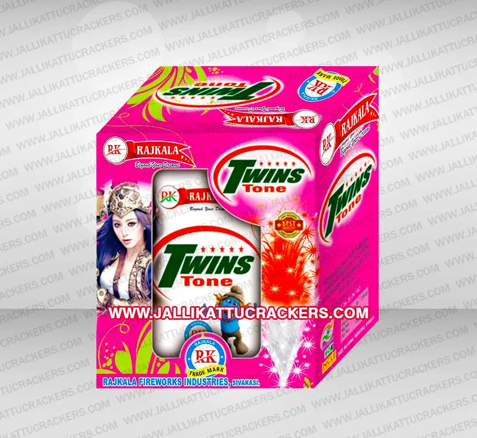 Twins Tone Red Crackling 2in1