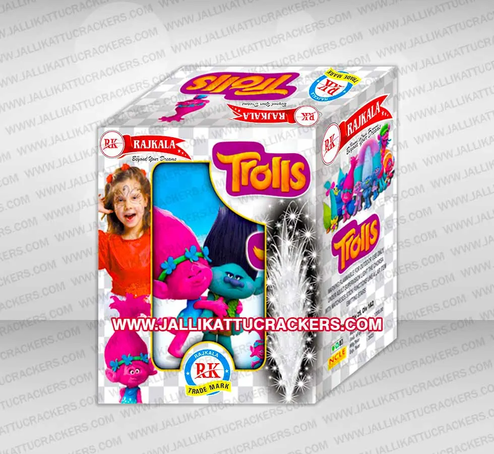 Trolls Silver Crackling 2in1