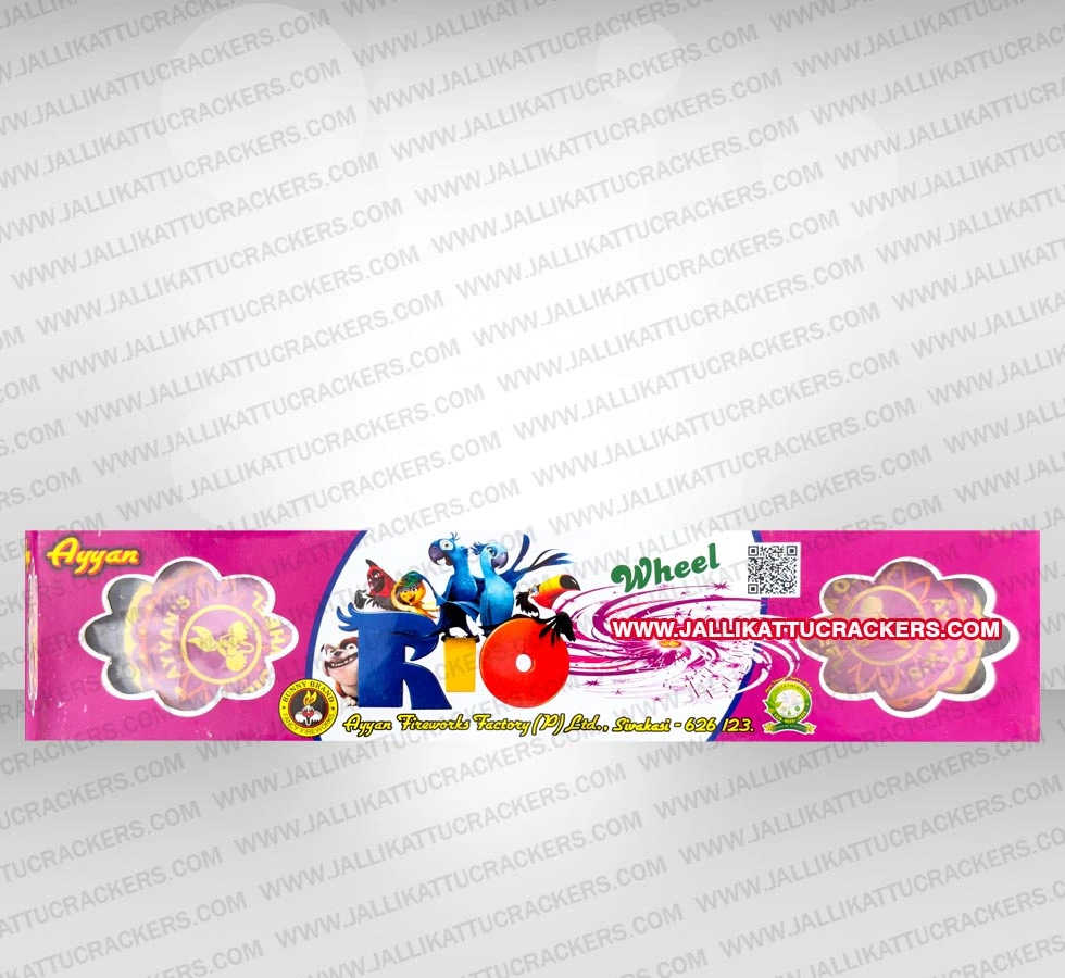 Rio Wheel Pink & Orange