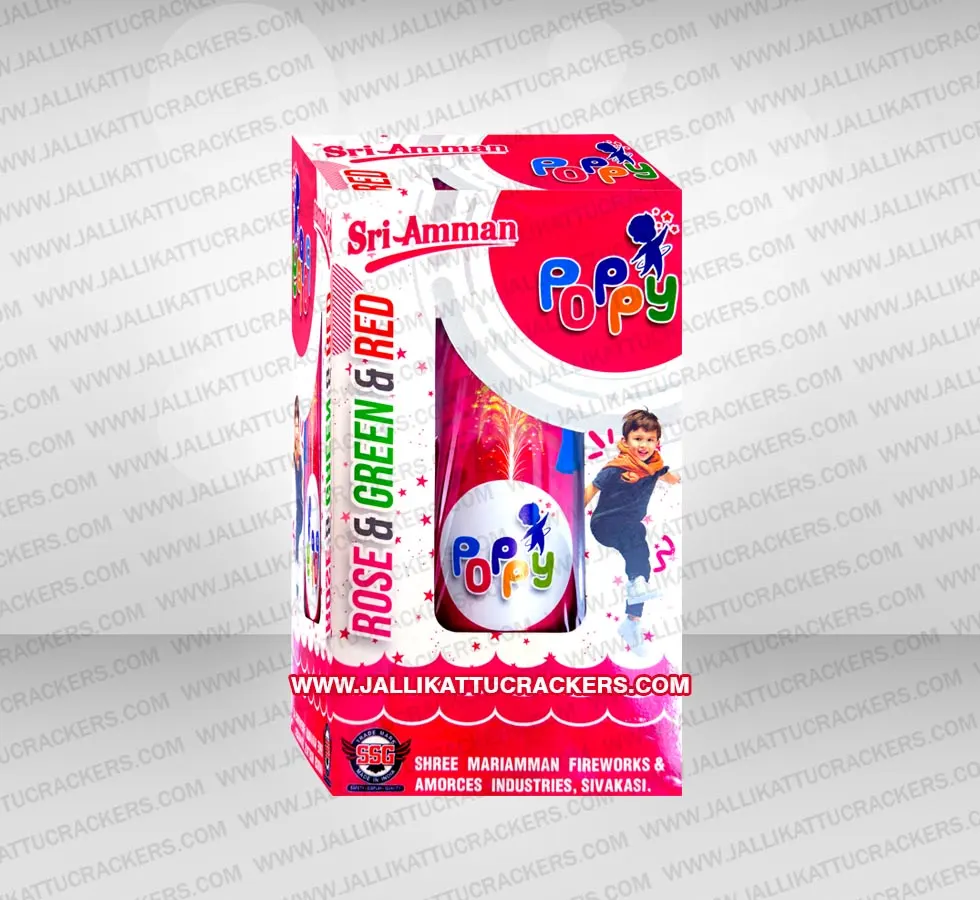 Poppy 3in1 (Rose, Green, Red)